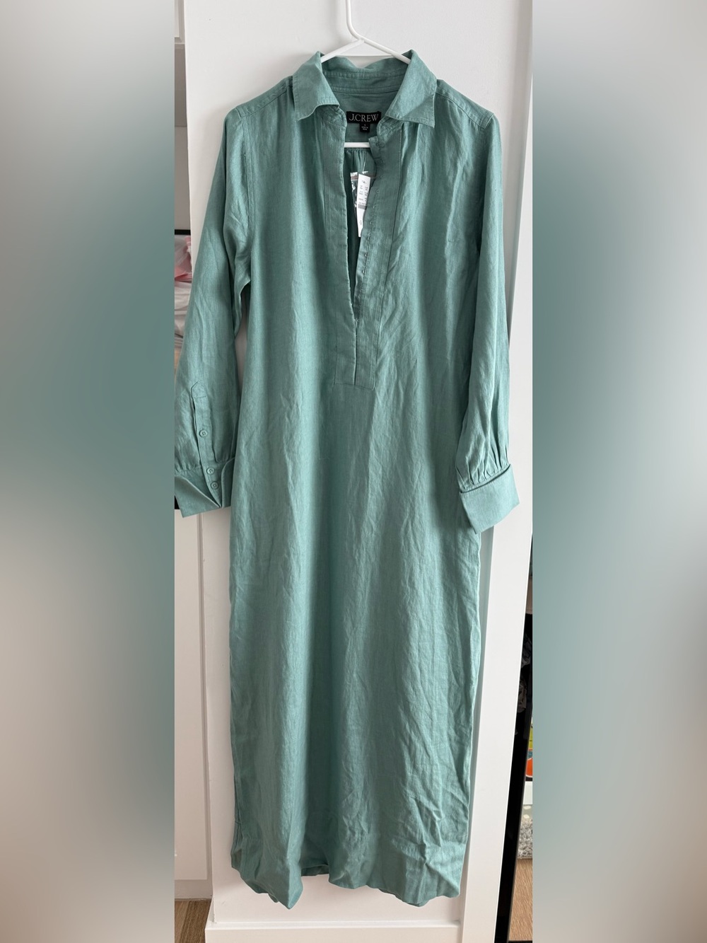 J. Crew Linen Tunic Dress